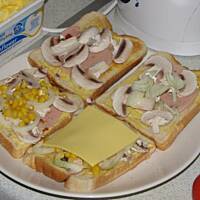 zapiekane kanapeczki