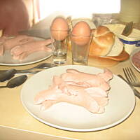 Parówkowe raki dla niejadka