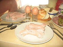 Fot. behemotka84, Parówkowe raki dla niejadka