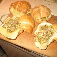 Zapiekanki z bułeczek