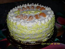 Fot. emilka22, Tort Śmietanowo-brzoskwiniowy