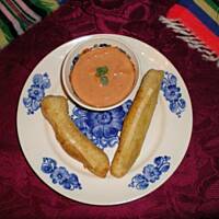 Langoszowe paluchy nadziewane