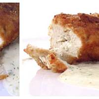 Pierś z kurczaka faszerowana fetą