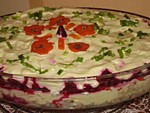 Fot. baby, Sałatka sledziowa SZUBA