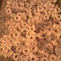 Zapiekanka z pierożkami tortellini