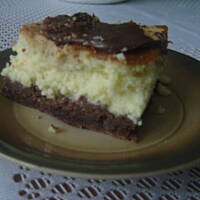 Sernik  na serkach waniliowych