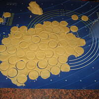 ciasteczka talarki-drożdżowe