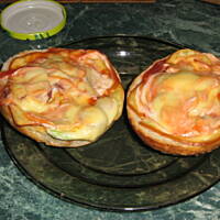 Pyszne zapiekaneczki z grahameczki