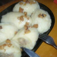 Kartacze mazurskie z miesęm