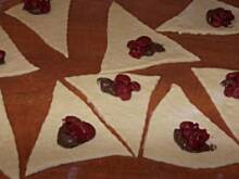 Fot. Aniula27, Rogaliki z wiśniami i czekoladą