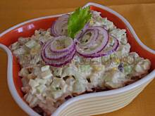 Fot. misiu_krzysiu, sałatka z tunczyka z selerem naciowym