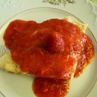 Naleśniki z budyniem i truskawkami - Pychota