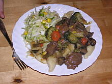 Fot. bergamotka2, Szybki gulasz jesienny ze skubańcami