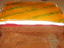 Fot. Majka2, Czarny biszkopt z bitą śmietaną i galaretką