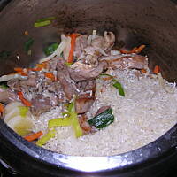 risotto z szybkowaru w kilka min