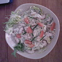 Przystawka z krewetek