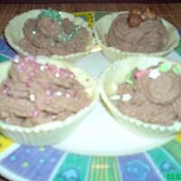 Babeczki z czekoladowa masa