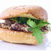 Kanapka z grillowanym schabem