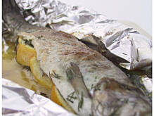 Fot. anay, Pstrąg pieczony w folii
