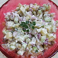 Sałatka z ziemniaków i selera