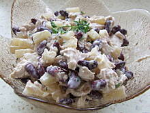 Fot. gosiek73, Sałatka kurczakowa z czosnkiem