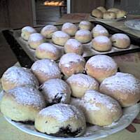 Mleczne bułeczki z nadzieniem lub bez