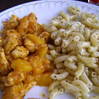 Pierś kurczaka z mango