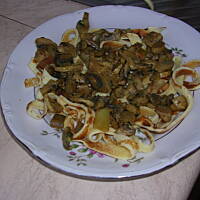 Nalesnikowe spaghetti