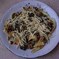 Nalesnikowe spaghetti