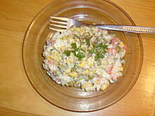 Fot. malutka_megi, Sałatka  warzywna  Megi