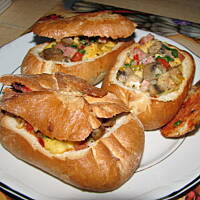 Buły zapiekane by Grzankos