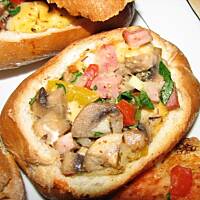 Buły zapiekane by Grzankos