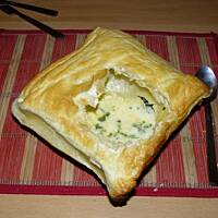 czosnkowy krem pod czapeczką