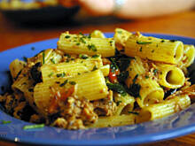 Fot. aga9999, Makaron alla putanesca wg Jamiego Olivera