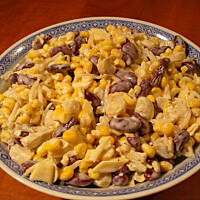 Sałatka z kiełkami fasoli mun