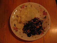 Fot. arabis, Ananasow piersi kurczaka z grzybami shitake