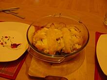 Fot. ciapeczka, cykoria w mundurku z szynki pod beszamelem