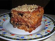 Fot. agustw, ciasto śliwkowe z nutellą