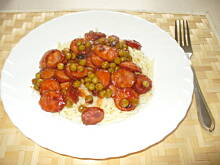 Fot. doloressa, Wiejski śmietnik-czyli makaron na szybki obiad