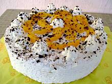 Fot. ajota, Tort brzoskwiniowo-śmietankowy