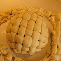 Koszyk wielkanocny - drożdżowy