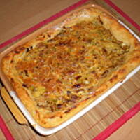 Placek cebulowo-porowy