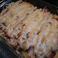 Pierś z kurczaka zapiekana ze szparagami