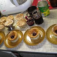 Muszla na słodko deser  służby hrabiego X