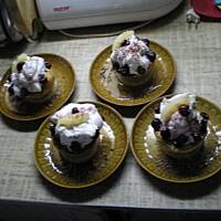 Muszla na słodko deser  służby hrabiego X