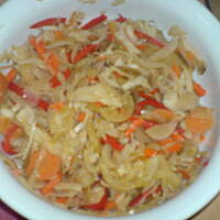 salatka warzywna na zime wg kuleczki