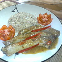 zeberka w sosie cebulowo paprykowym