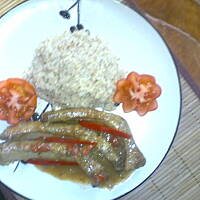 zeberka w sosie cebulowo paprykowym