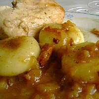 Kurczak z jabłkami 2