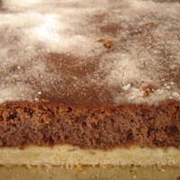 Sernik kakaowy  na kruchym spodzie